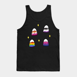 Kawaii Pride Flags Mountains Tank Top